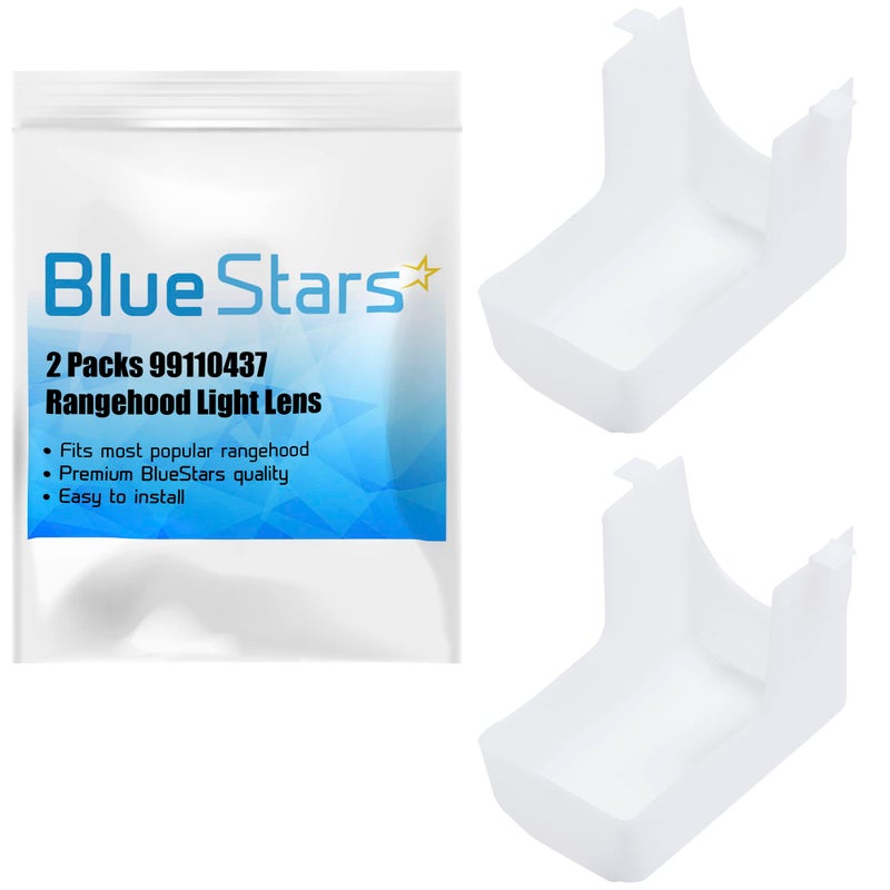 BlueStars غطاء عدسة ضوء شفاط 99110437 S99110437 من بلوستار - متوافق مع غطاء ضوء شفاط بروان نوتون - بديل 41000 40000 42000 45000 BP43 S99110437 99110437 - عبوة من 2 - Image 1
